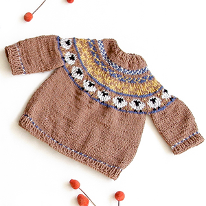 Suéter Jacquard Kümen Ona