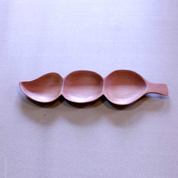 Fuente Vaina tallada en Raulí