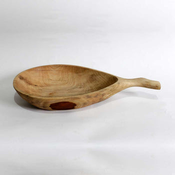 Fuente Pierna de Cerdo tallada en Lingue