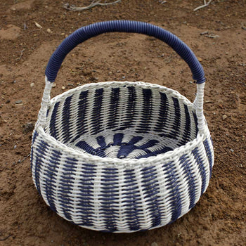 Canasta tejida en Boqui Pil Pil