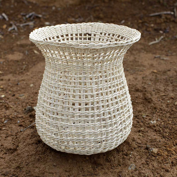 Macetero tejido en Boqui Pil Pil