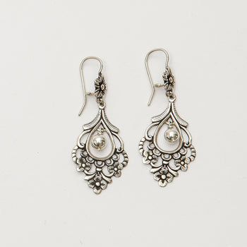 Aro Gota Calada Plata Ona