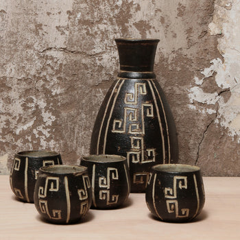 Set Pisco Sour Ona - Jarro con 4 vasos