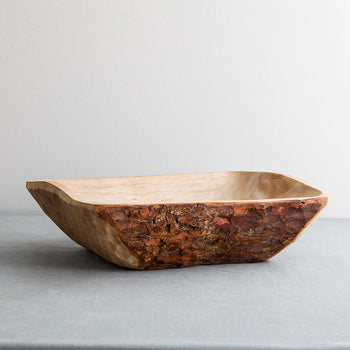 Fuente madera corteza