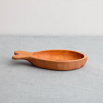 Pocillo De Madera Pez Grande