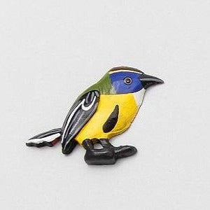 Imán animales tallado en madera Ona